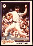 #214 Sparky Lyle 