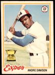 #180 Andre Dawson 