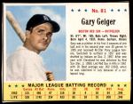 #81 Gary Geiger 