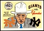 #18 1921 Giants vs. Yankees    