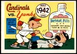 #39 1942 Cardinals vs. Yankees  