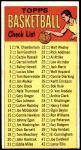#99 Checklist  