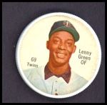 #69 Lenny Green White Buttons 