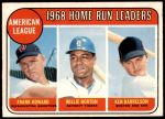 #5 AL HR Leaders Frank Howard / Willie Horton / Ken Harrelson 