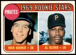 #82 Pirates Rookies Al Oliver / Rich Hebner 