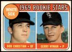 #173 White Sox Rookies Bob Christian / Gerry Nyman 