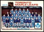 #91 Maple Leafs Team Checklist  