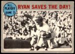 #197 1969 NL Playoff - Game 3 - Ryan Saves the Day Nolan Ryan 