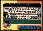 #236 Angels Team Checklist Dick Williams 