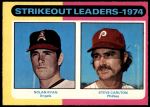 #312 Strikeout Leaders Nolan Ryan / Steve Carlton 