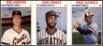Bob Knepper / Dave Parker / Doug DeCinces 