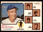 #569 Dodgers Leaders Red Adams / Walt Alston / Monty Basgall / Jim Gilliam / Tommy Lasorda 