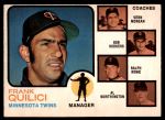#49 Twins Leaders Frank Quilici / Vern Morgan / Bob Rodgers / Ralph Rowe / Al Worthington 
