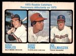 #601 Rookie Catchers George Pena / Sergio Robles / Rick Stelmaszek 