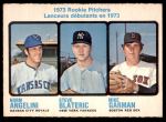 #616 Rookie Pitchers Norm Angelini / Steve Blateric / Mike Garman 