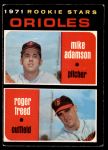 #362 Orioles Rookies Mike Adamson / Roger Freed 