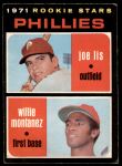 #138 Phillies Rookies Willie Montanez / Joe Lis 