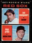 #176 Red Sox Rookies Doug Griffin / Bob Montgomery 