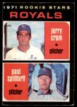 #247 Royals Rookies Paul Splittorff / Jerry Cram 