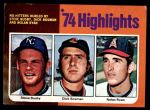#7 No-Hitters Hurled Nolan Ryan / Steve Busby / Dick Bosman 