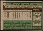 1979 Topps #281 Vic Correll<br />B79T 08 0984<br /><a class='button AddToCart' data-ajax='true' data-ajax-mode='replace' data-ajax-update='#cart-info' href='/AddToCart?itemId=6064470&quantity=1&type=0'>Add To Cart</a>