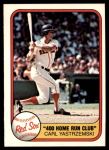 #638 400 HOME RUN CLUB Carl Yastrzemski 
