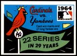 #62 1964 Cardinals / Yankees  