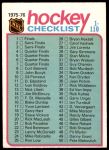 #99 Checklist 1-110  
