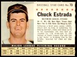#73 Chuck Estrada  Perforated 