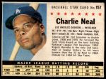 #157 Charlie Neal  Hand Cut 