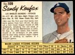 #109 Sandy Koufax 