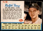 #10 Ralph Terry  