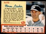 #113 Norm Larker  