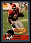 #291 Weekly Wrap-Up Priest Holmes 