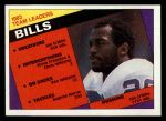 #21 Bills Leaders Joe Cribbs / Steve Freeman / Chris Williams / Ben Williams / Eugene Marve 