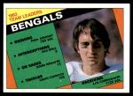 #32 Bengals Leaders Cris Collinsworth / Pete Johnson / Ken Riley / Eddie Edwards / Glenn Cameron 