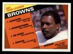 #47 Browns Leaders Mike Pruitt / Ozzie Newsome / Tom Cousineau / Clay Matthews 
