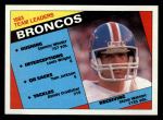 #61 Broncos Leaders Steve Watson / Sammy Winder / Louis Wright / Tom Jackson / Randy Gradishar 