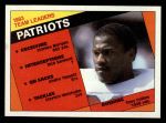 #131 Patriots Leaders Tony Collins / Stanley Morgan / Rick Sanford / Andre Tippett / Clayton Weishuhn 