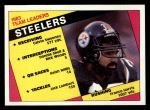 #159 Steelers Leaders Franco Harris / Calvin Sweeney / Donnie Shell / Rick Woods / Keith Willis / Jack Lambert 