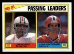 #202 Passing Leaders Dan Marino / Steve Bartkowski 