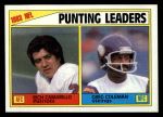 #207 Punting Leaders Rich Camarillo / Greg Coleman 