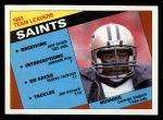 #299 Saints Leaders George Rogers / Jeff Groth / Johnnie Poe / Rickey Jackson / Jim Kovach 