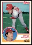 1983 Topps #607 Charlie Leibrandt<br />B83T 08 5362<br /><a class='button AddToCart' data-ajax='true' data-ajax-mode='replace' data-ajax-update='#cart-info' href='/AddToCart?itemId=6170109&quantity=1&type=0'>Add To Cart</a>