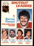 #70 Shutout Leaders Bernie Parent / Ken Dryden / Don Edwards / Tony Esposito / Mike Pamateer 