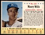 #115 Maury Wills 