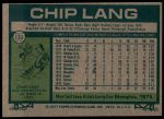 1977 Topps #132 Chip Lang<br />B77T 09 1824<br /><a class='button AddToCart' data-ajax='true' data-ajax-mode='replace' data-ajax-update='#cart-info' href='/AddToCart?itemId=6250069&quantity=1&type=0'>Add To Cart</a>