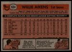 1981 Topps #524 Willie Aikens<br />B81T 07 3913<br /><a class='button AddToCart' data-ajax='true' data-ajax-mode='replace' data-ajax-update='#cart-info' href='/AddToCart?itemId=6255083&quantity=1&type=0'>Add To Cart</a>