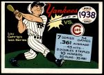#35 1938 Yankees vs. Cubs   Lou Gehrig 