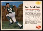 #34 Tom Brookshier 